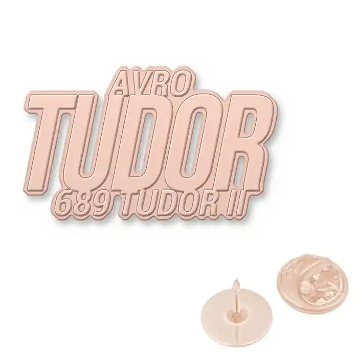Avro 689 Tudor II - Hollow Pin - Tag - Rose gold