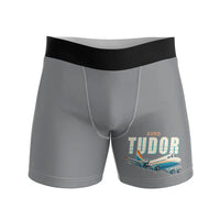 Thumbnail for Avro 689 Tudor II - Men Boxers - Cartoon - Gray