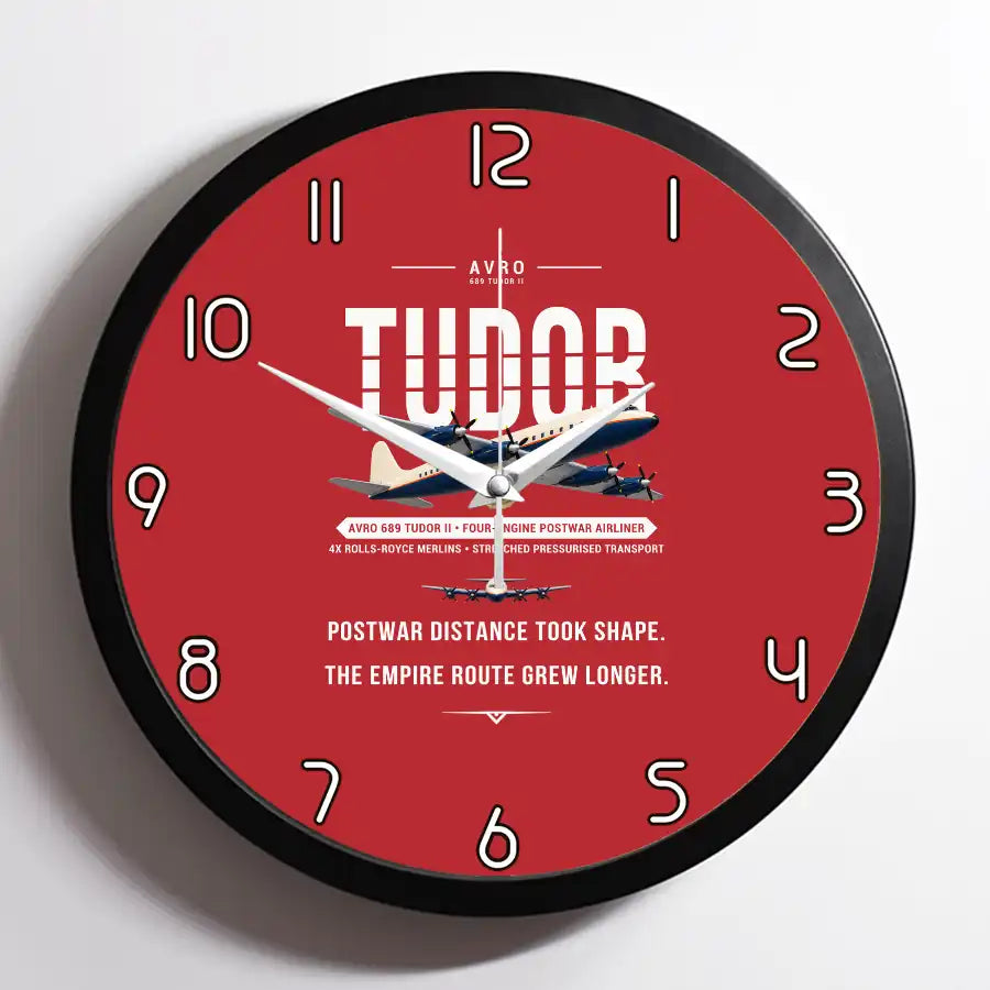 Avro 689 Tudor II - Original - Framed - Red