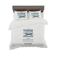 Thumbnail for Avro 689 Tudor II - Original + Name - Bedding Set - White