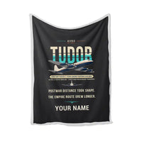 Thumbnail for Avro 689 Tudor II - Original + Name - Blanket - Black