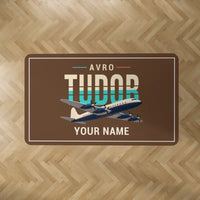 Thumbnail for Avro 689 Tudor II - Original + Name - Rectangle Carpet - Brown