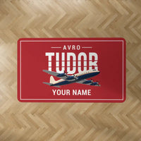 Thumbnail for Avro 689 Tudor II - Original + Name - Rectangle Carpet - Red