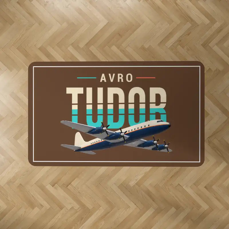 Avro 689 Tudor II - Original - Rectangle Carpet - Brown