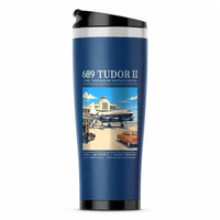 Thumbnail for Avro 689 Tudor II - Poster - Stainless Steel (No Holder) - Blue