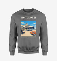 Thumbnail for Avro 689 Tudor II - Poster - Sweatshirt - Gray