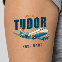 Thumbnail for Avro 689 Tudor II - Tattoo - Cartoon + Name