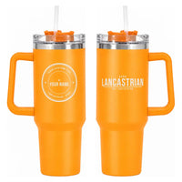 Thumbnail for Avro 691 Lancastrian - 40oz Car Mug - Tag + Name - Orange