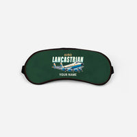 Thumbnail for Avro 691 Lancastrian - Cartoon + Name - Sleep Mask - Dark Green