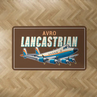 Thumbnail for Avro 691 Lancastrian - Cartoon - Rectangle Carpet - Brown