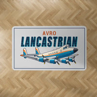 Thumbnail for Avro 691 Lancastrian - Cartoon - Rectangle Carpet - Light Gray