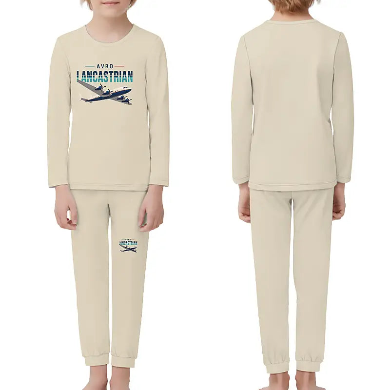 Avro 691 Lancastrian - Children Pajamas - Original Chest - Beige