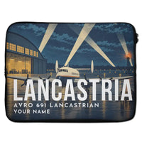 Thumbnail for Avro 691 Lancastrian - Laptop Sleeve + Name