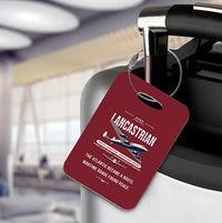 Thumbnail for Avro 691 Lancastrian - Original - Luggage Tag - Dark Red