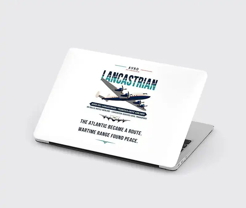 Avro 691 Lancastrian - Original - MacBook Case - White