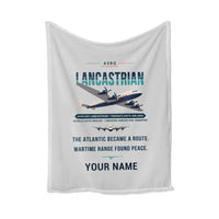 Thumbnail for Avro 691 Lancastrian - Original + Name - Blanket - Light Gray