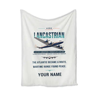 Thumbnail for Avro 691 Lancastrian - Original + Name - Blanket - White