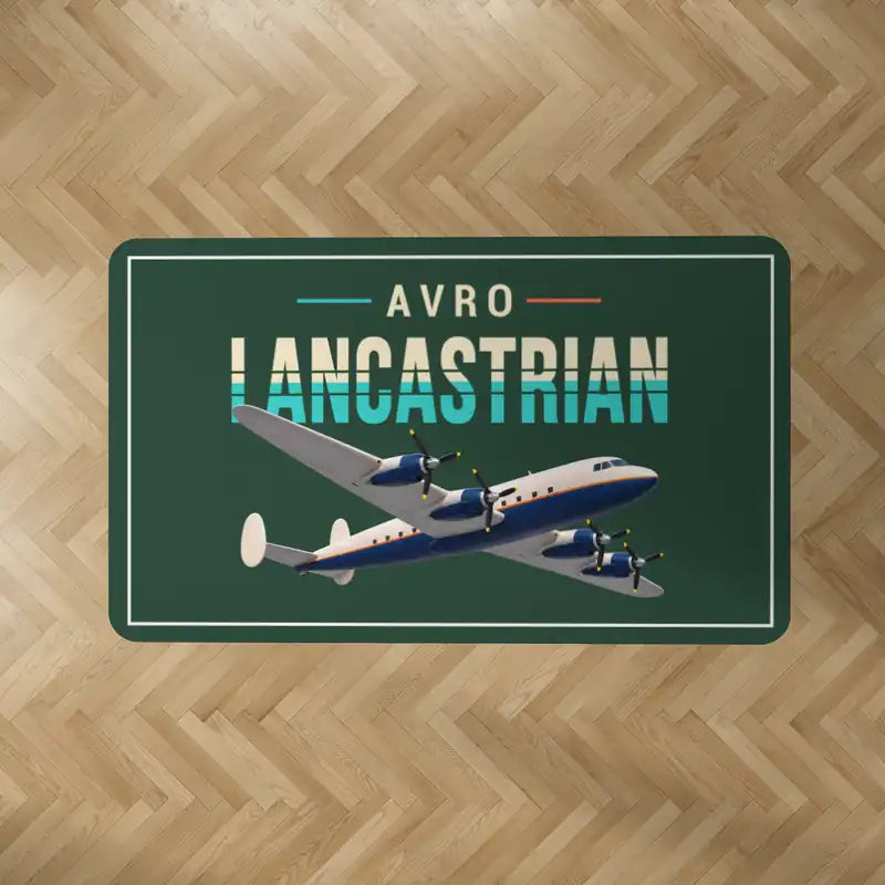 Avro 691 Lancastrian - Original - Rectangle Carpet - Dark Green