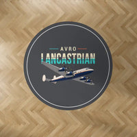Thumbnail for Avro 691 Lancastrian - Original - Round Carpet - Dark Gray