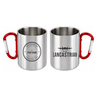 Thumbnail for Avro 691 Lancastrian - Outdoors Mug - Heritage + Name - Red