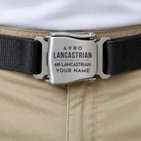 Thumbnail for Avro 691 Lancastrian - Seat Belt - Tag + Name - Black