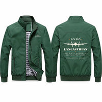 Thumbnail for Avro 691 Lancastrian Stylish Jackets - Stand Collar - Heritage - Green