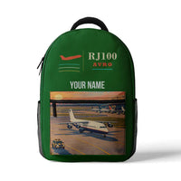 Thumbnail for Avro RJ100 - 3D Backpack - Green + Name