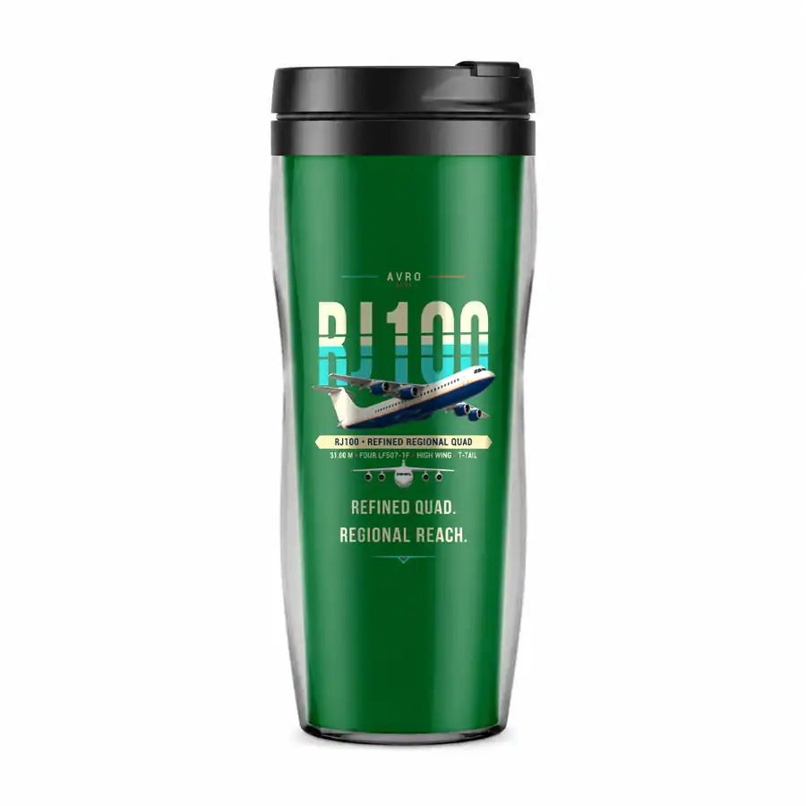 Avro RJ100 - Original - Plastic (No Holder) - Green