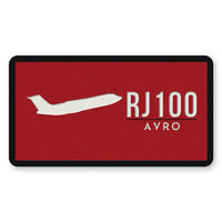 Thumbnail for Avro RJ100 Patches - Rectangle - Red White