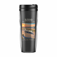 Thumbnail for Avro RJ100 - Poster - Plastic (No Holder) - Gray