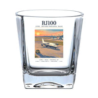 Thumbnail for Avro RJ100 - Poster - Whiskey Glass