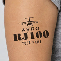 Thumbnail for Avro RJ100 - Tattoo - Heritage Black + Name