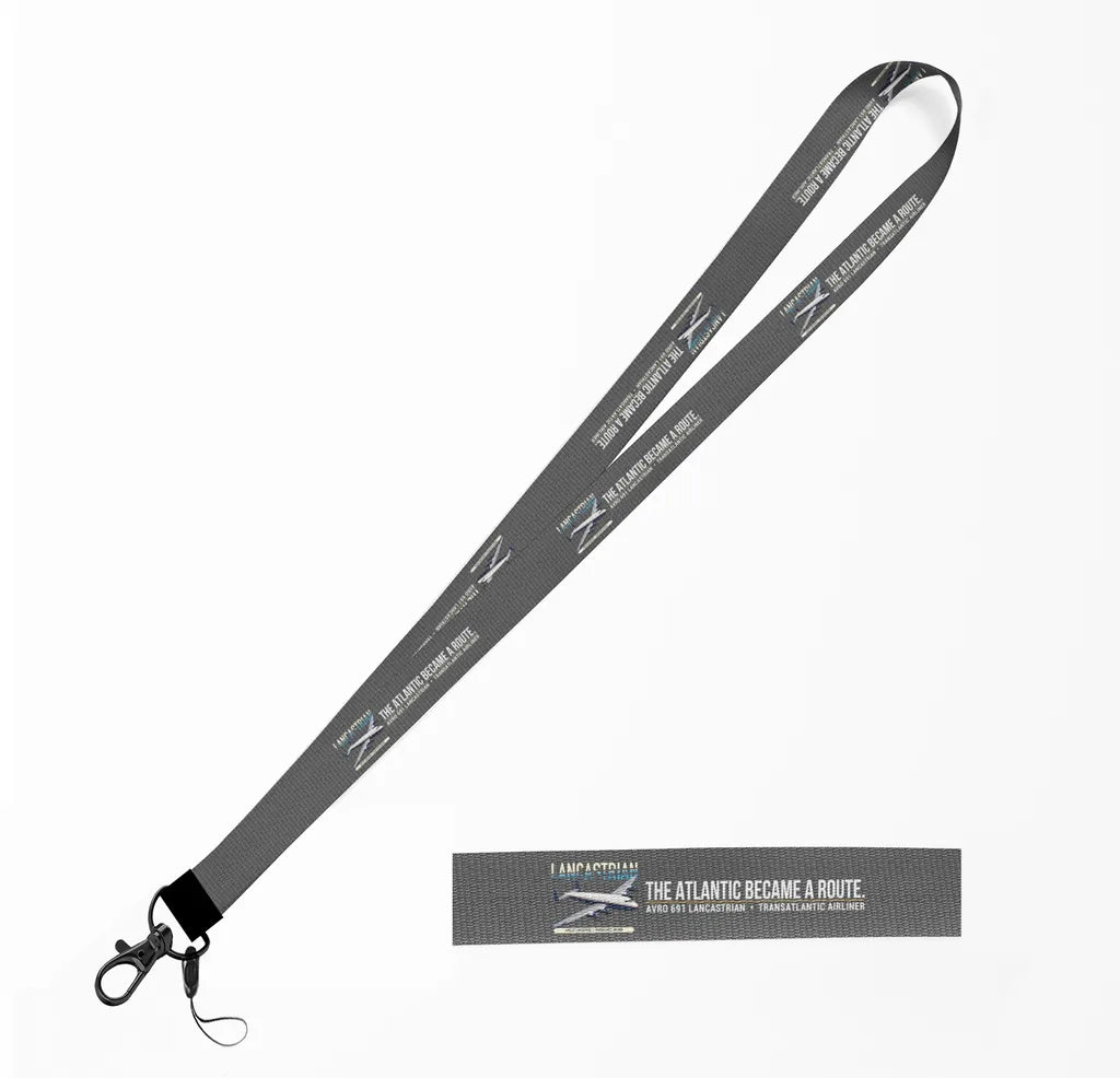 Avro 691 Lancastrian lanyard - gray