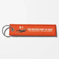 Thumbnail for Avro Lancaster B I Aviator Key Chains - Orange
