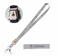 Thumbnail for Avro Vulcan B2 seat belt lanyard - light gray