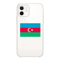 Thumbnail for Azerbaijan Designed Transparent Silicone iPhone Cases