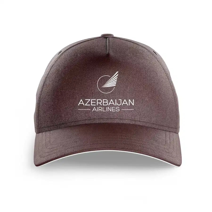 Azerbaijan Airlines printed hat - brown