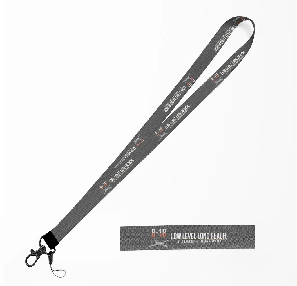 B-1B Lancer lanyard - gray