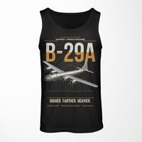 Thumbnail for B-29A Superfortress design on black tank top