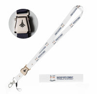 Thumbnail for B-32 Dominator seat belt lanyard - white