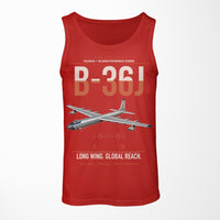Thumbnail for B-36J Peacemaker design on red tank top