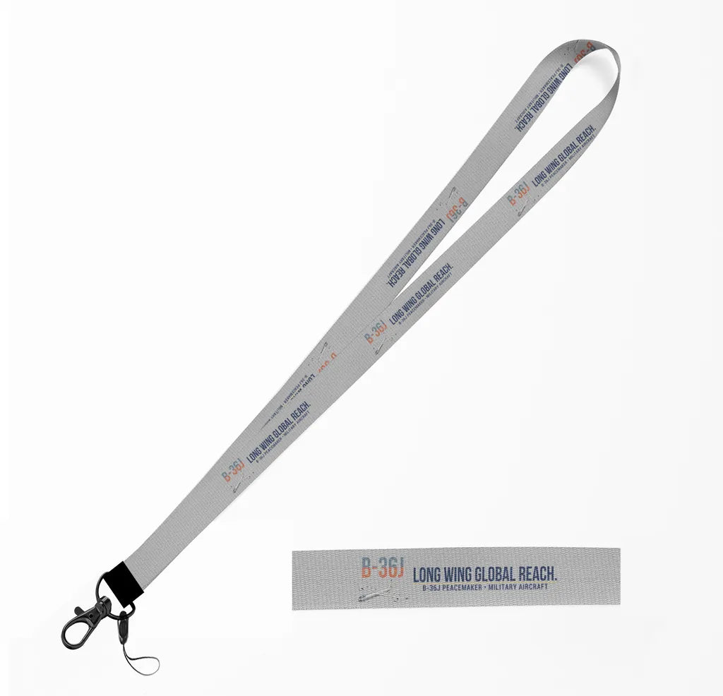 B-36J Peacemaker lanyard - light gray