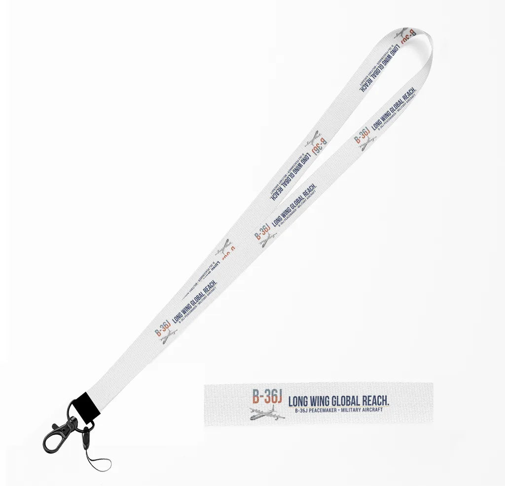 B-36J Peacemaker lanyard - white
