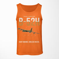 Thumbnail for B-52H Stratofortress design on orange tank top