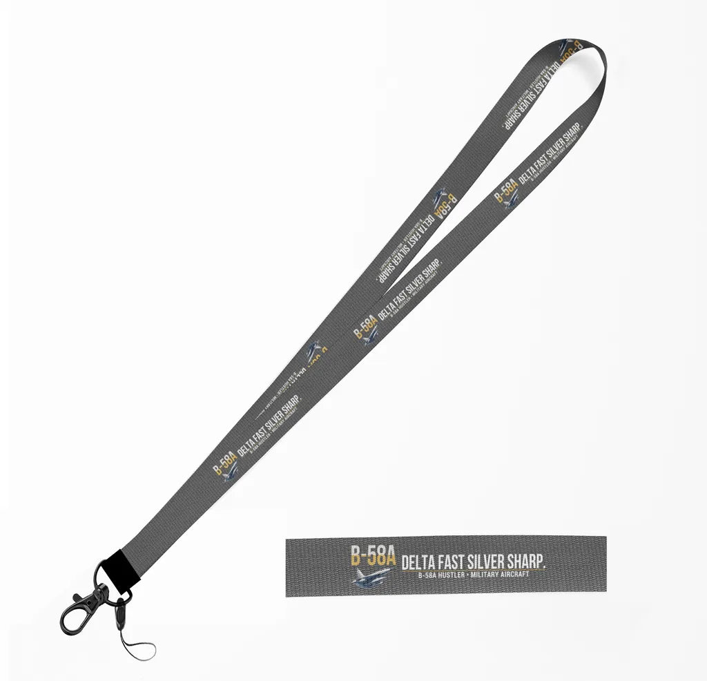 B-58A Hustler lanyard - gray
