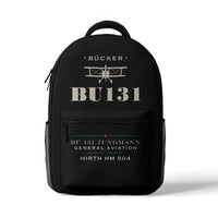Thumbnail for Bücker Bü 131 Jungmann - 3D Backpack - Heritage - Black