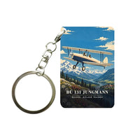 Thumbnail for Bücker Bü 131 Jungmann - 3D - Key Chain - Full Print