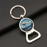 Thumbnail for Bücker Bü 131 Jungmann - 3D + Name - Bottle Opener Key Chain - Full Print