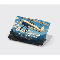 Thumbnail for Bücker Bü 131 Jungmann - 3D + Name - MacBook Case - Full Print
