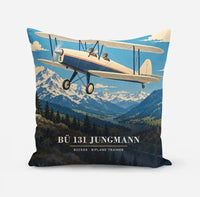 Thumbnail for Bücker Bü 131 Jungmann - 3D - Pillow - Full Print